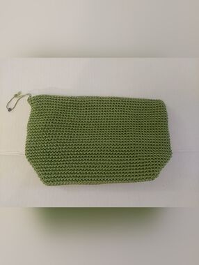Vintage Lime Green THE SAK Clutch BAG